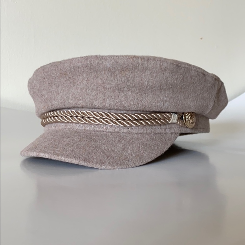 Pink/Blush Baker Boy Cap